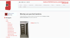 Desktop Screenshot of montaj-usi-parchet-lambriu.com