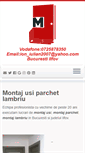 Mobile Screenshot of montaj-usi-parchet-lambriu.com